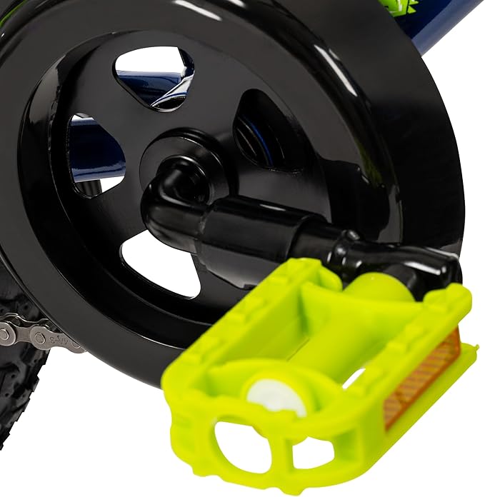 Huffy Upshot 12/16/20 Inch Boys' Bike for Kids, Ages 3+ Years Old, Multiple Color Options, Removable Training Wheels (12" and 16" Only), BMX Design, Designed for Growth, Durable, Easy Assembly