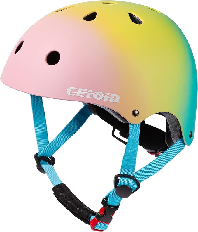 Kids Bike Helmet,Toddler Skateboard Helmets for Ages 2-3-5-8-14 Years Boys Girls，Adjustable Multi-Sport Bicycle Skateboarding Football Roller Skating Scooter Rollerblade Balance Bike Helmet