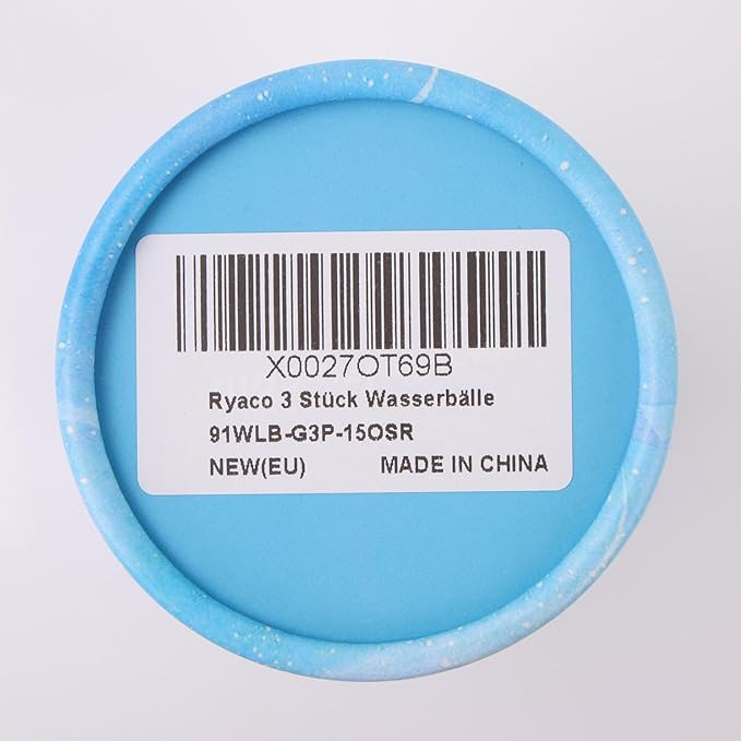 Ryaco Leap Ball Water Skipping Pool Balls - 3 Pack Bouncing Beach for All Ages - Extreme Bathing Fun with Your Friends & Family at The Beach, Pool, River or Lake