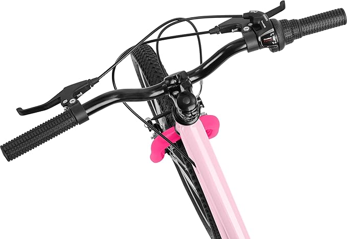 Retrospec Dart 20 & 24 Inch Kids Bike - 7-Speed Hybrid Bicycle for Ages 6-11 with 29in All-Season Tires & Shock Absorption - Adjustable Height Youth Bike with V-Brakes & Smooth Gear Shifting