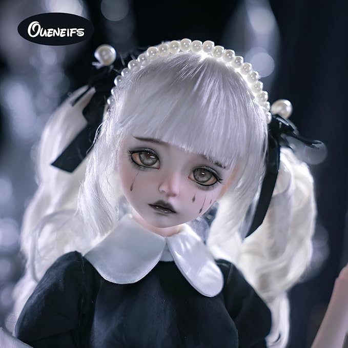 Kikyou Bjd Doll 1/4 Weep Nun Gothic Maiden Religious Style Horror Night Ball Jointed Dolls