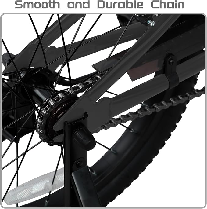 AVASTA Bilbo 18 20 Inch Kids Bike for Boys Girls 5-10 Years Old, Retro Style High Carbon Steel Bicycle with Adjustable Handlebars and Seat, Dual V-Brakes, Kickstand, Multiple Colors