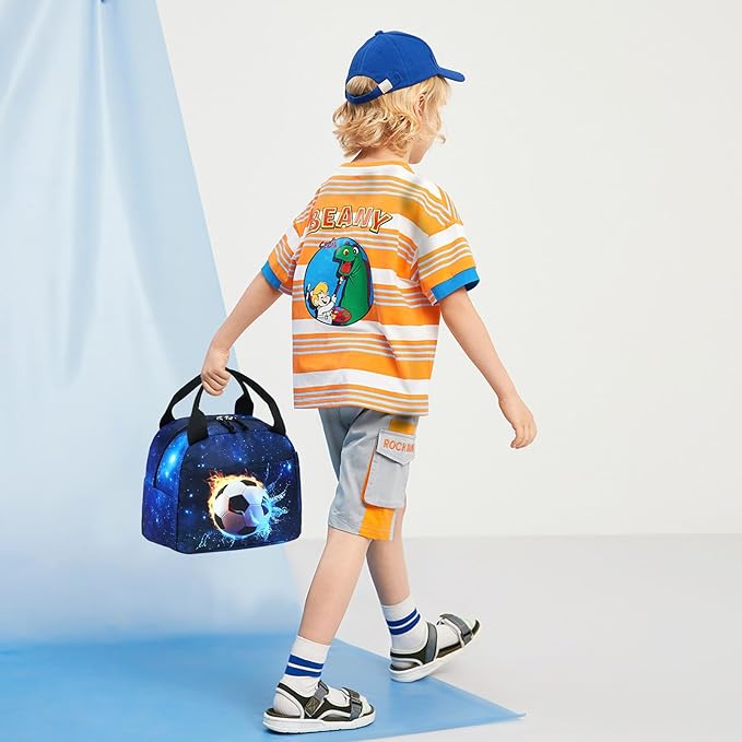 CAMTOP Lunch Box Kids Insulated Lunch Bag Large Reusable Leakproof Cooler Lunch Bags for Boys Girls School Travel Picnic