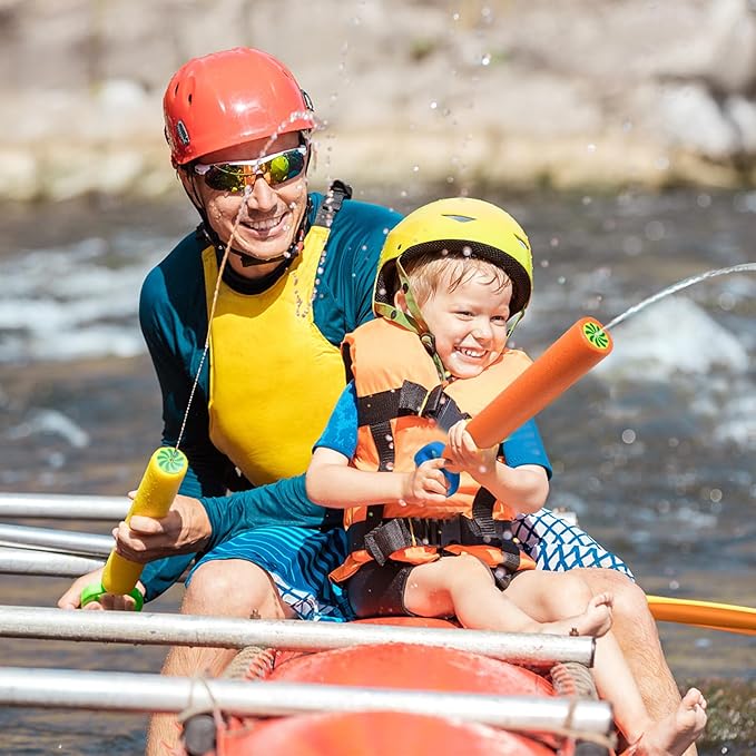 Water Squirters for Kids Water Guns Toys for Toddlers Durable Water Soaker Blaster Toys Water Squirter Shooter for Summer Outdoor Game Pool Beach Party (4 Pcs)