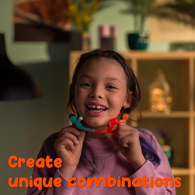 Boxgear Magnet Men – 10-Piece Magnetic Travel Toys: Magnetic Kids Toys, Road Trip Toys for 1-3 | Easter Basket Stuffers for Kids