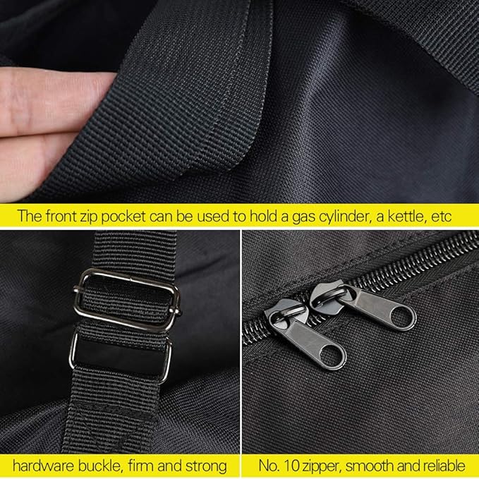 HUNTVP Bike Travel Bag Bicycle Transport Carrying Case with a Carry Bag for 26-29inch Folding Bike Foldaway Bicycle