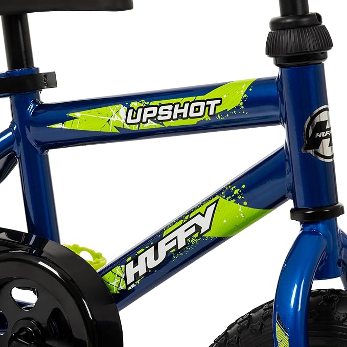 Huffy Upshot 12/16/20 Inch Boys' Bike for Kids, Ages 3+ Years Old, Multiple Color Options, Removable Training Wheels (12" and 16" Only), BMX Design, Designed for Growth, Durable, Easy Assembly
