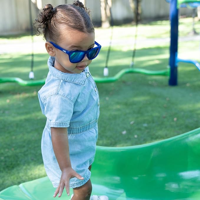 Sunnies Shades Kids Sunglasses, Toddler Sunglasses - Polarized UVA and UVB Protection, Anti-Slip Frame for kids.