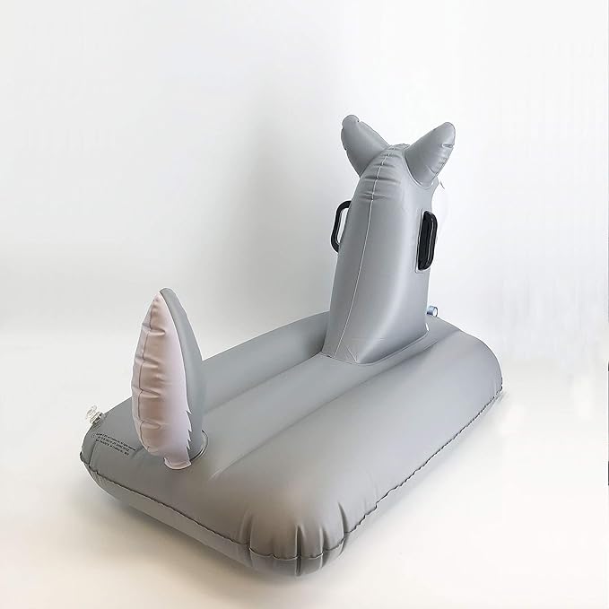 Jet Creations Inflatable Husky Dog Tube Pool floatie ridable Blow up Summer Beach Swimming Pool Party Lounge raft Decorations Toys Kids Adults 38 inch Fun-HUSKYM,Multi