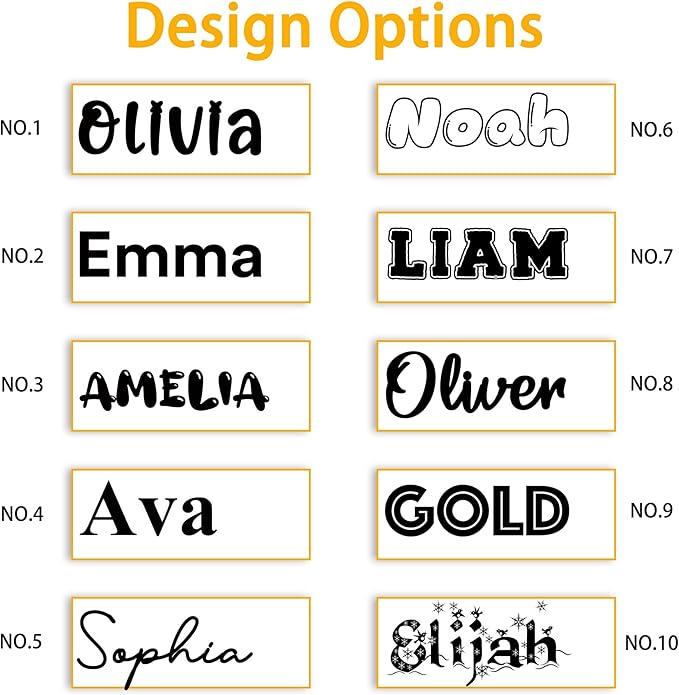 Personalized Water Bottles for Kids, 18 oz Custom Name Insulated Water Bottle With Straw, Stainless Steel Reusable Waterbottle Gifts for School Girls Boys Men Women - Icon Design