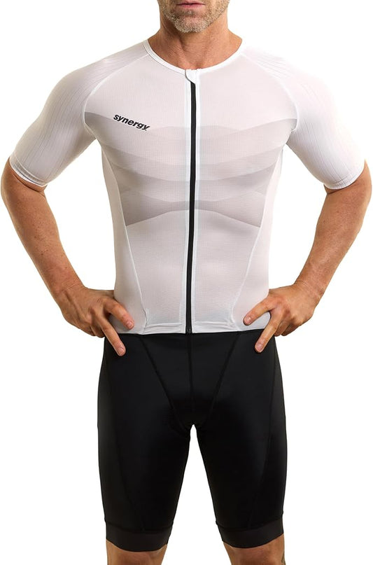 Synergy Triathlon Tri Suit - Men's Pro Short Sleeve Trisuit