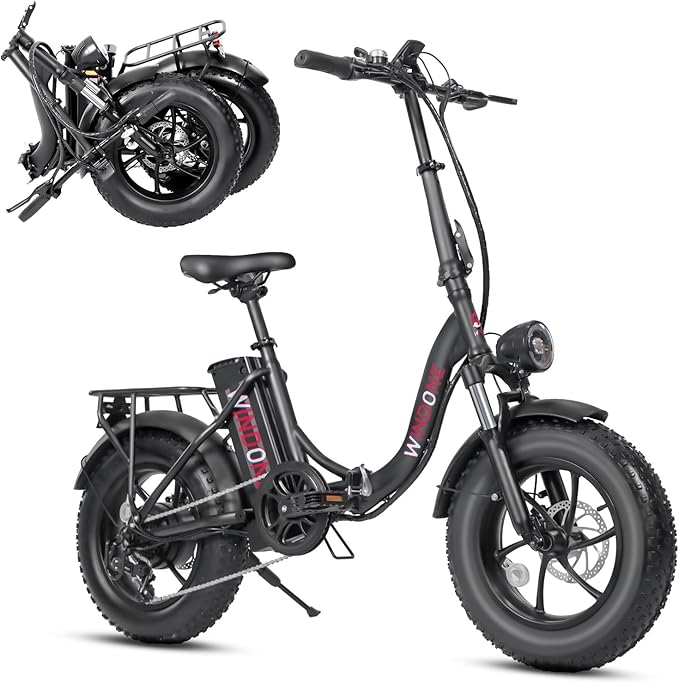 S14/S16 Electric Bike for Adults, Max 19/22 MPH Speed & 28/50 Miles Range (PAS), 500W/750W Peak Motor, Foldable, Lightweight, Shock Absorbers, UL 2849 Certified Ebike