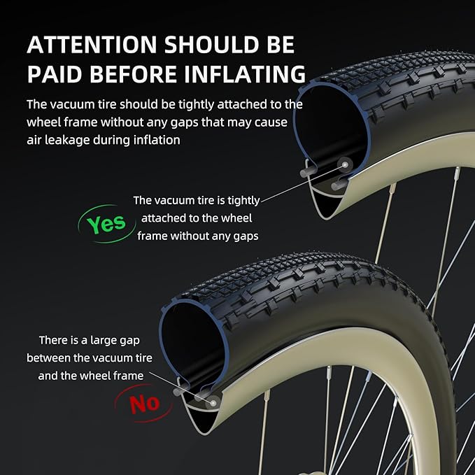 Tire Booster - 1.2L Aluminum Alloy MTB Road Inflator Tire Air Bottle - Valve Gas Cylinder & Accessories