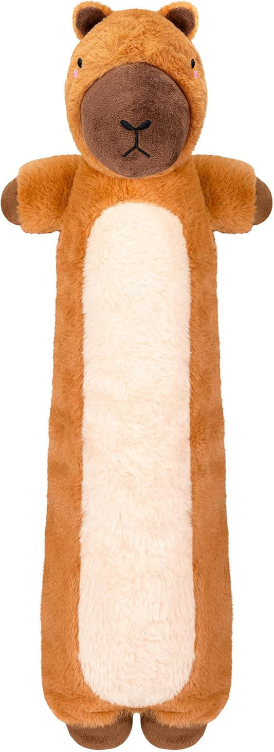 Capybara Microwavable & Weighted Stuffed Animals - Unscented Heatable Plush Doll, Cute Capybara Plush Toys Gifts for Girls Boys and Kids, Happy Fuel