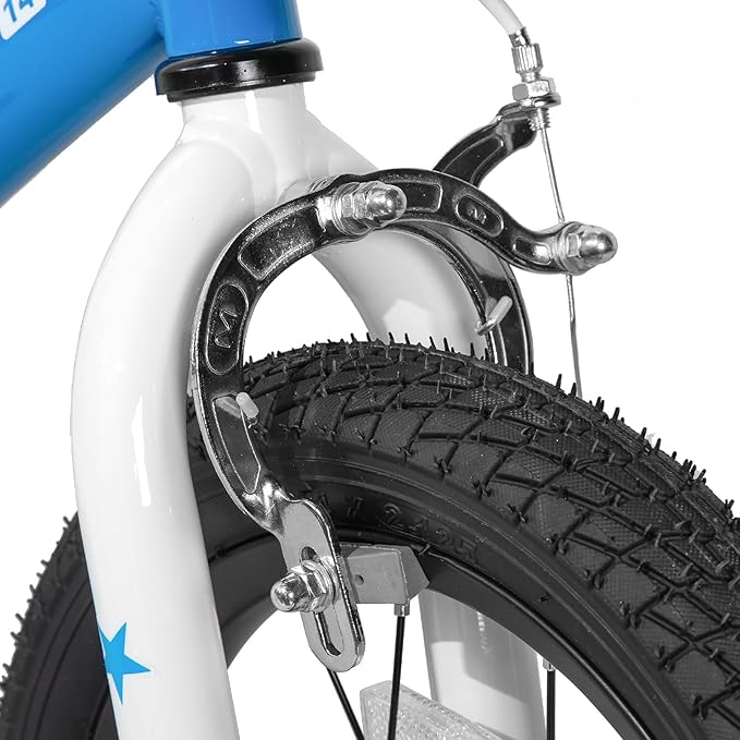 JOYSTAR Pluto 12 14 16 18 20 Inch Kids Bike with Light Up Training Wheels, Kids' Bicycle for Boys Girls Age 3-12 Years, Children Bikes, Multiple Colors