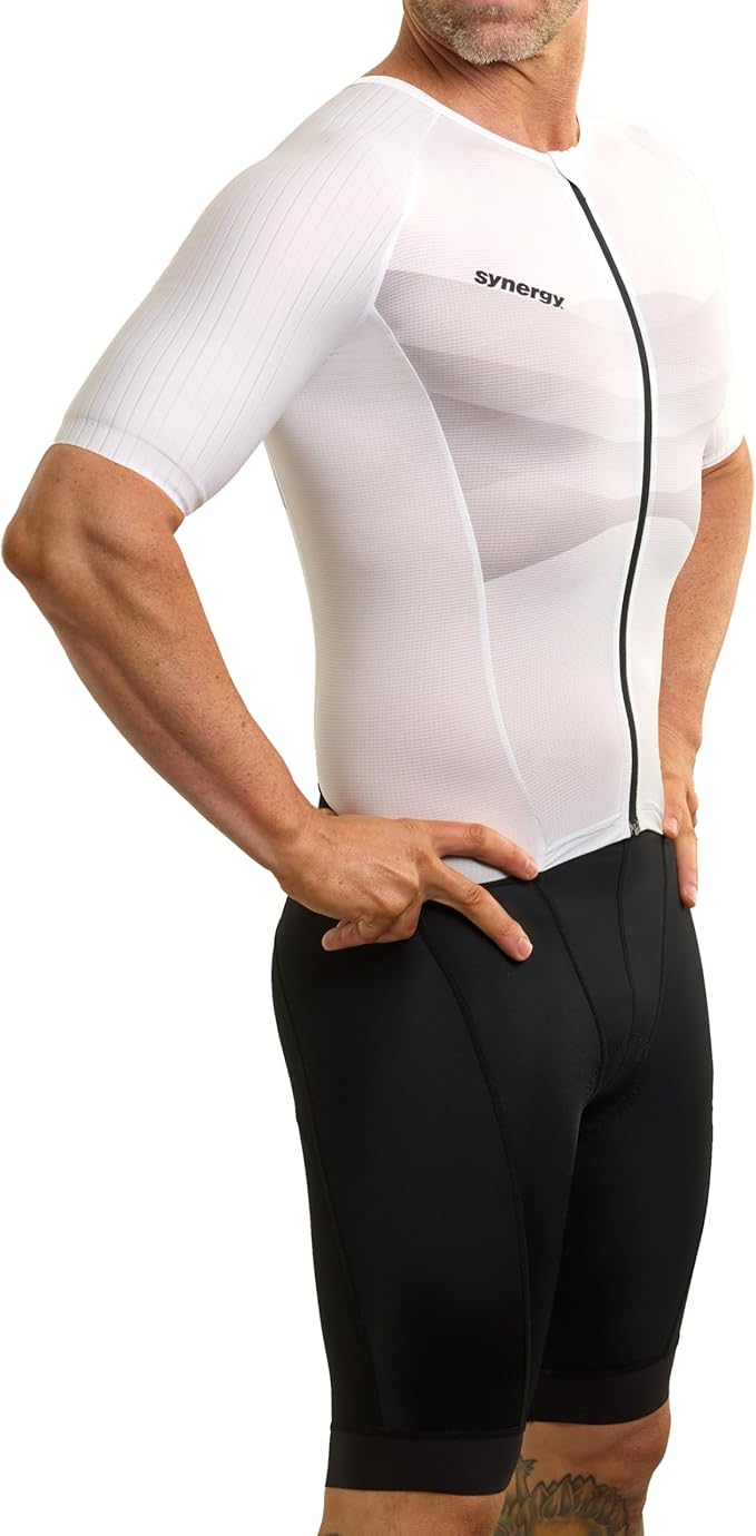 Synergy Triathlon Tri Suit - Men's Pro Short Sleeve Trisuit