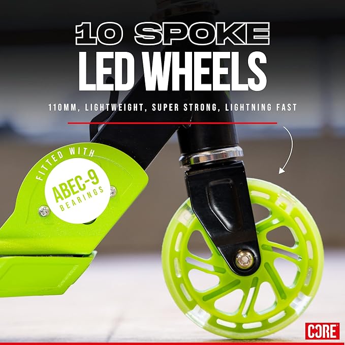 CORE CD1 Pro - Trick Scooter for Kids Ages 6-12, Stunt for Teenagers & Kids, Freestyle Scooter for Skatepark Perfect for Beginners Boys and Girls