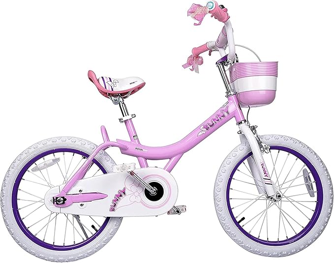 Royalbaby Princess Girls Kids Bike 12 14 16 18 20 Inch Children Bicycle with Basket for Age 3-12 Years