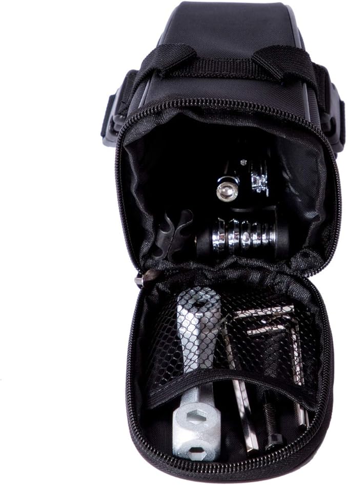 YBEKI 10-in-1 Bike Repair Kit with, 3-in-1 Tire Levers, Glueless Patches, Multifunctional Bone Wrench & Waterproof Saddle Bag | Compact Bicycle Multi-Tool Kit for Emergency Roadside Repairs