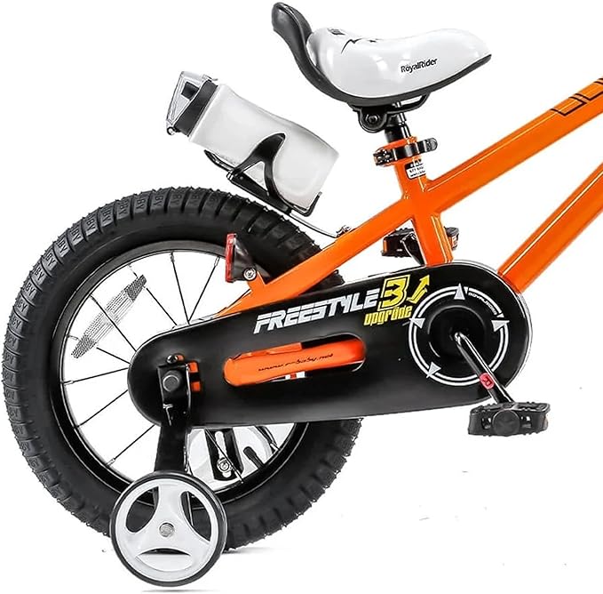 RoyalBaby Kids Bike EZ Freestyle Training Free Balance to Pedal Easy Learning Bicycle, 12-18 Inch for Toddlers to Big Kids