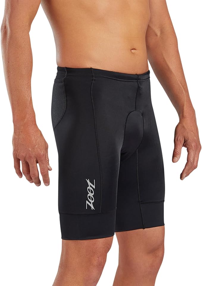 Zoot Men’s Core 9-Inch Tri Shorts, Quick Dry Performance Triathlon Shorts with Cycling Chamois Pad, Pockets & UPF 50+ Fabric