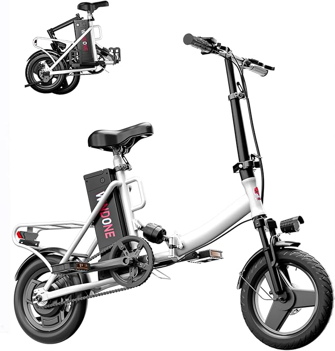 S14/S16 Electric Bike for Adults, Max 19/22 MPH Speed & 28/50 Miles Range (PAS), 500W/750W Peak Motor, Foldable, Lightweight, Shock Absorbers, UL 2849 Certified Ebike