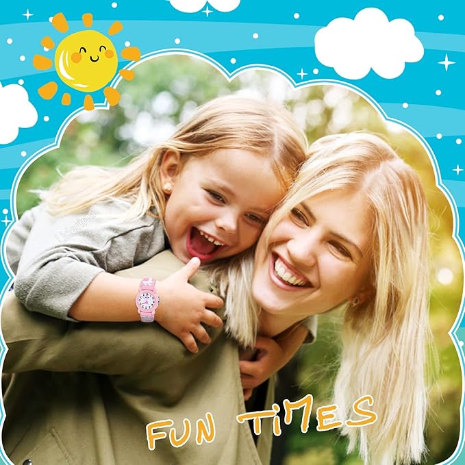 Toddler Watches for Girls - Best Toys Gifts for Girls Age 3 4 5 6 7 8