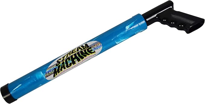 Stream Machine Water Gun Launcher - Single Barrel Water Blaster - Squirt Gun for Outdoor Games - Swimming Pool Toys (Colors Vary)