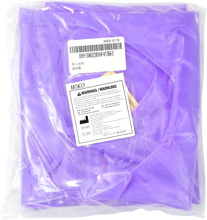 MoKo Inflatable Swimming Ring, Cute Pool Float Tube Decorations Swim Tubes Outdoor Pool Beach Water Floats Party Supplies Floaties