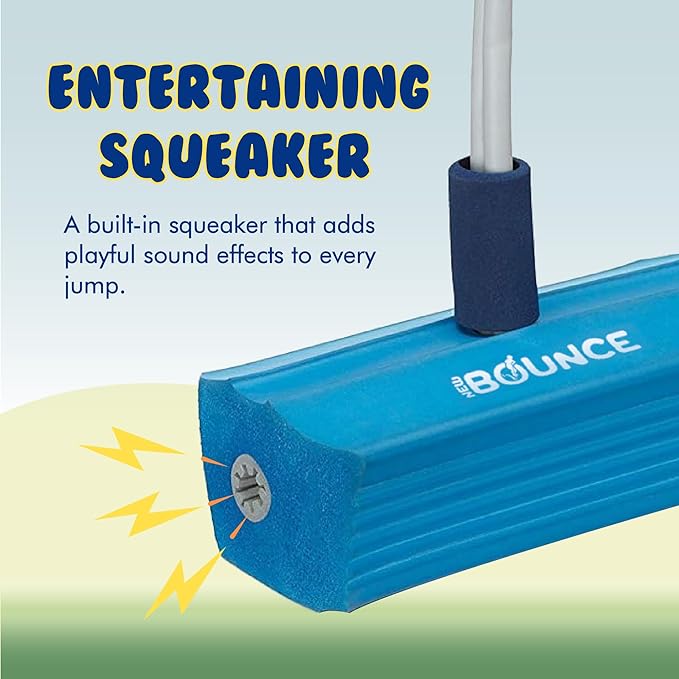 New Bounce Pogo Stick for Toddlers - Foam Jumper for Age 3,4,5,6,7,8 - Outdoor Jumping Toys - Birthday Gift for Toddler Girls and Boys