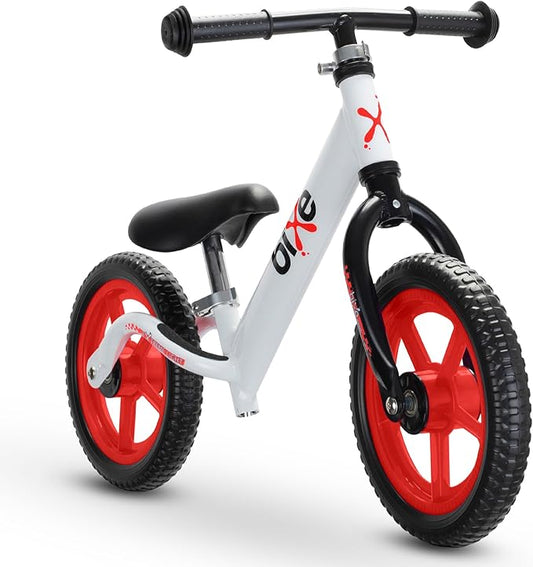 Balance Bike - 30.5 cm (12") Training Bikes for Kids and Toddlers - 1.8kg (4lbs) Kids' Balance Bike - Children Ages 3, 4, 5 - No Pedal Push Bicycle for Boys or Girls - Red