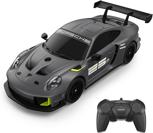 BEZGAR Porsche Remote Control Car - Officially Licensed Porsche 911 GT2 RS Toy Car 1:24 Porsche RC Car Model Vehicle Gift for Boys,Girls,Teens and Adults