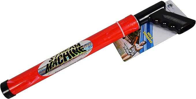 Stream Machine Water Gun Launcher - Single Barrel Water Blaster - Squirt Gun for Outdoor Games - Swimming Pool Toys (Colors Vary)