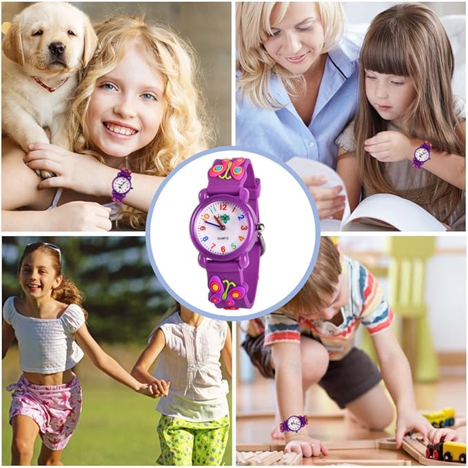 Toddler Watches for Girls - Best Toys Gifts for Girls Age 3 4 5 6 7 8