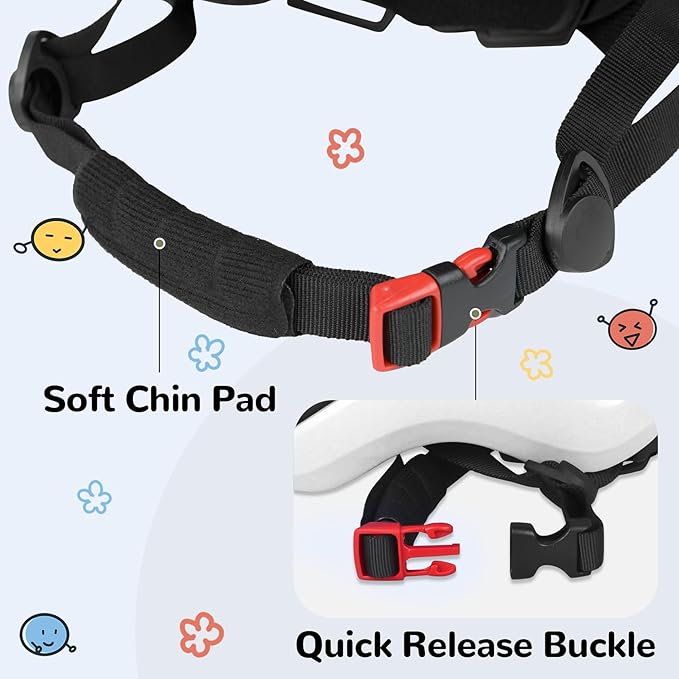 Toddler/Kids Bike Helmet, Adjustable and Multi-Sport, from Infant to Schoolchild, 2 Sizes