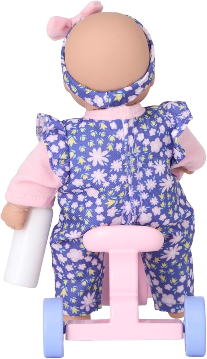Madame Alexander 8 -Inch Little Cuties Playset, Tricycle