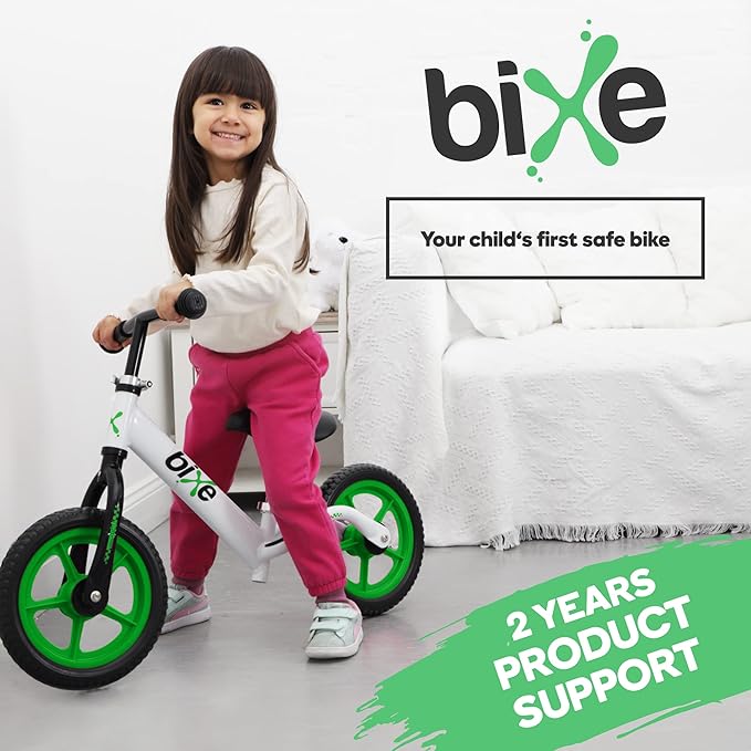 Aluminum Balance Bike for Kids and Toddlers - (Lightweight - 4LBS) - Toddler Bike - No Pedal Sport Training Bicycle - Bikes for 18 Months to 2, 3, 4, 5, 6 Year Old - Green
