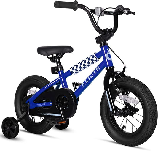 12 14 16 20 Inch Kids Bike BMX Style Bicycle with Training Wheels for 2-14 Years Old Toddlers Boys Girls Coaster Brake Multiple Colors