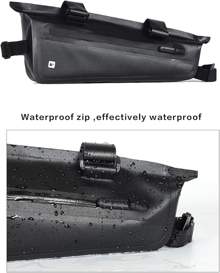 Rhinowalk Professional Cycling Accessories - Waterproof Triangle Bag for Bike Frame, Under Tube, Small