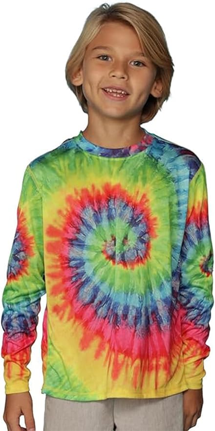 INGEAR Boys' Rash Guard UPF 50+ Swim Shirt - Lightweight, Quick-Dry, Durable Sun Protection for Swimming, Sizes XS-XL