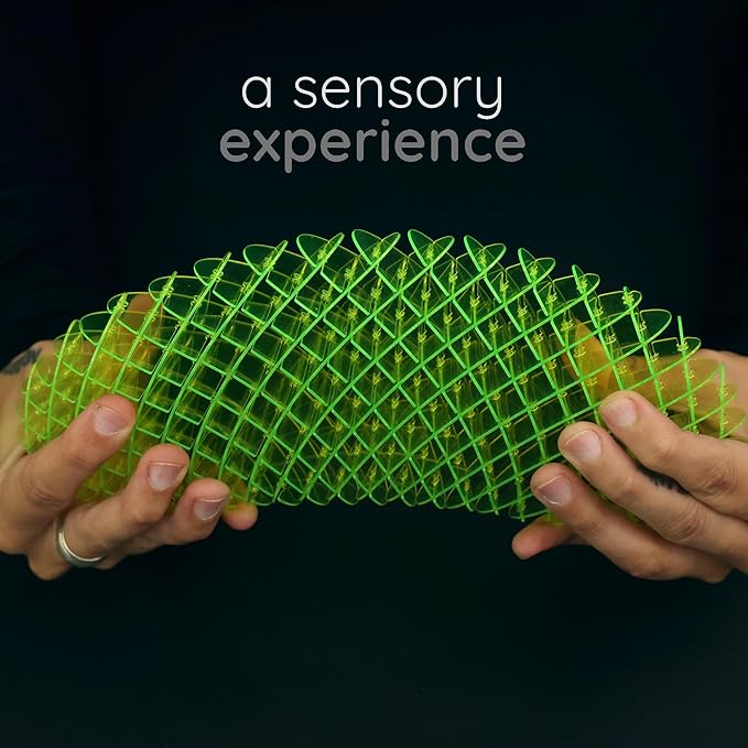 Morf Fidget Worm Toy - Flexible 3D Sensory Slug Figgy Toy for Kids, Teens, and Adults – Stretchy, Quiet, Stress and Anxiety Relief, Focus - For Play, School, Work Gifts, Great For Classroom and Office