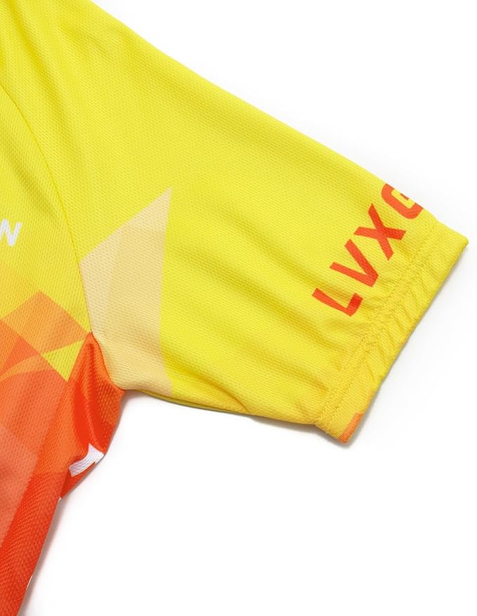 Men's Cycling Jersey Sets Road Bike Jersey Bibs + Shorts with 20D Gel Pad MTB Riding Clothing Kit