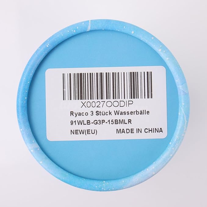 RYACO Leap Ball Water Skipping Pool Balls - 3 Pack Bouncing Beach for All Ages - Extreme Bathing Fun with Your Friends & Family at The Beach, Pool, River or Lake