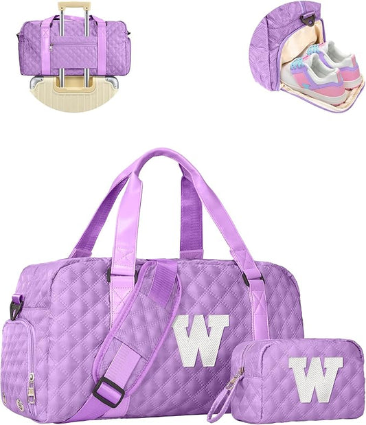 Duffel Bag Travel Bags for Girls, Kids Overnight Bag, Sleepover Bag, Gift for Kids, Gifts for Mom, Graduation Gifts for Her