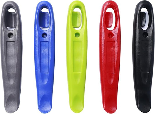 TTVVDS 5 Pack Ultra Strong Bike Tire Levers, Premium Plastic Bicycle Tire Lever Tyre, Professional Tire Changing Tool for All Bike Tires, Includes 5 Colors