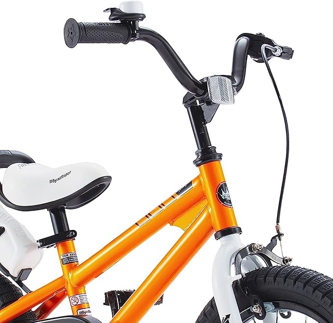 RoyalBaby Kids Bike EZ Freestyle Training Free Balance to Pedal Easy Learning Bicycle, 12-18 Inch for Toddlers to Big Kids