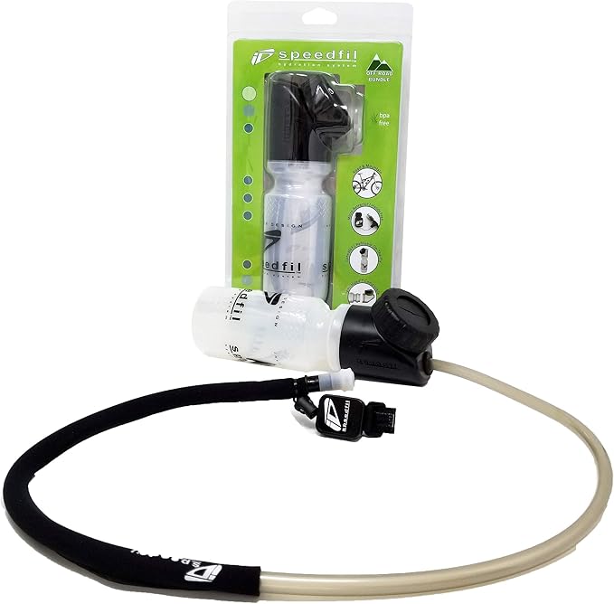 F2 Bicycle Water Bottle Hands-Free All Purpose Hydration System with Refill Port