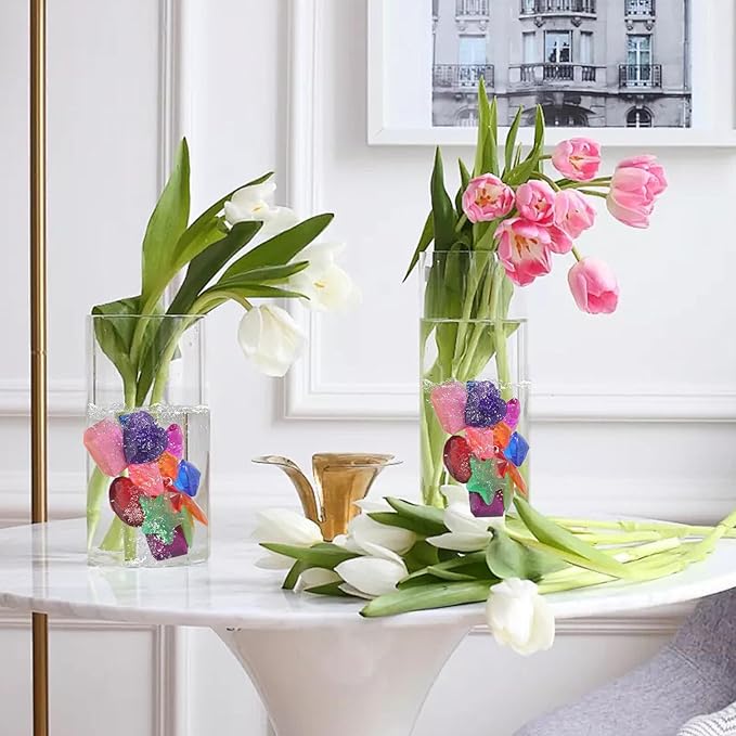 Diving Gems Pool Toys, 15 PCS Colorful Big Diamond Easter Eggs Filler Diamond Toys, Sinking Swimming Pool Toys, Underwater Gemstones Diving Dive Throw Swimming Water Games Summer Pirate Gifts Toys