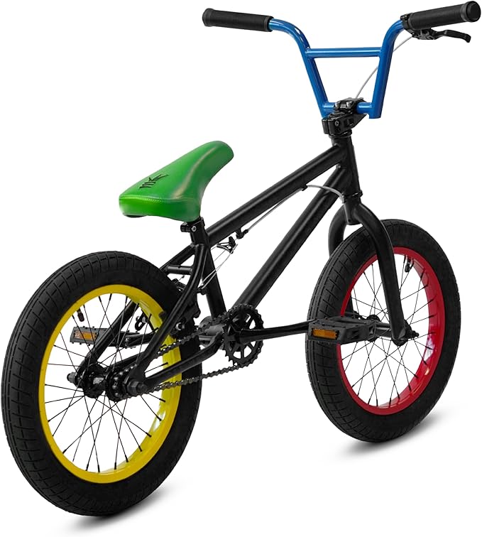 Freestyle Bike, Durable Steel Frame, Available in 16", 18", and 20" Sizes. New Sizes 26" and 29" BMX Bicycles.
