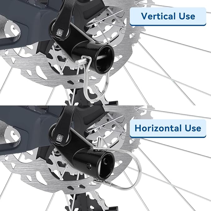 Bike Trailer Hitch - Coupler Hitch for Instep and Schwinn Bike Trailers, Removable Bike Trailer Attachment Connector Parts for Dog/Kid Trailers, General Use
